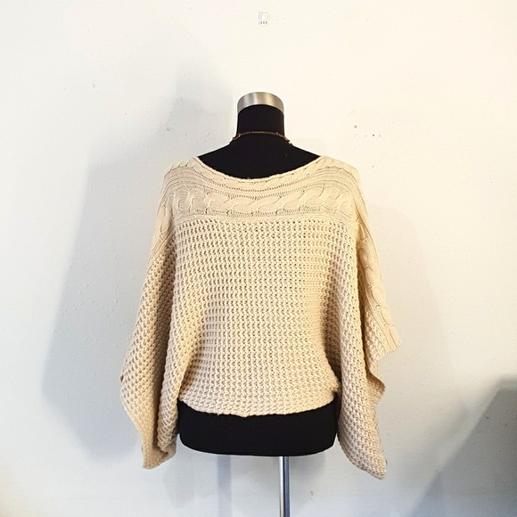 MAK B By mak Poncho Sweater - Picture 3 of 6